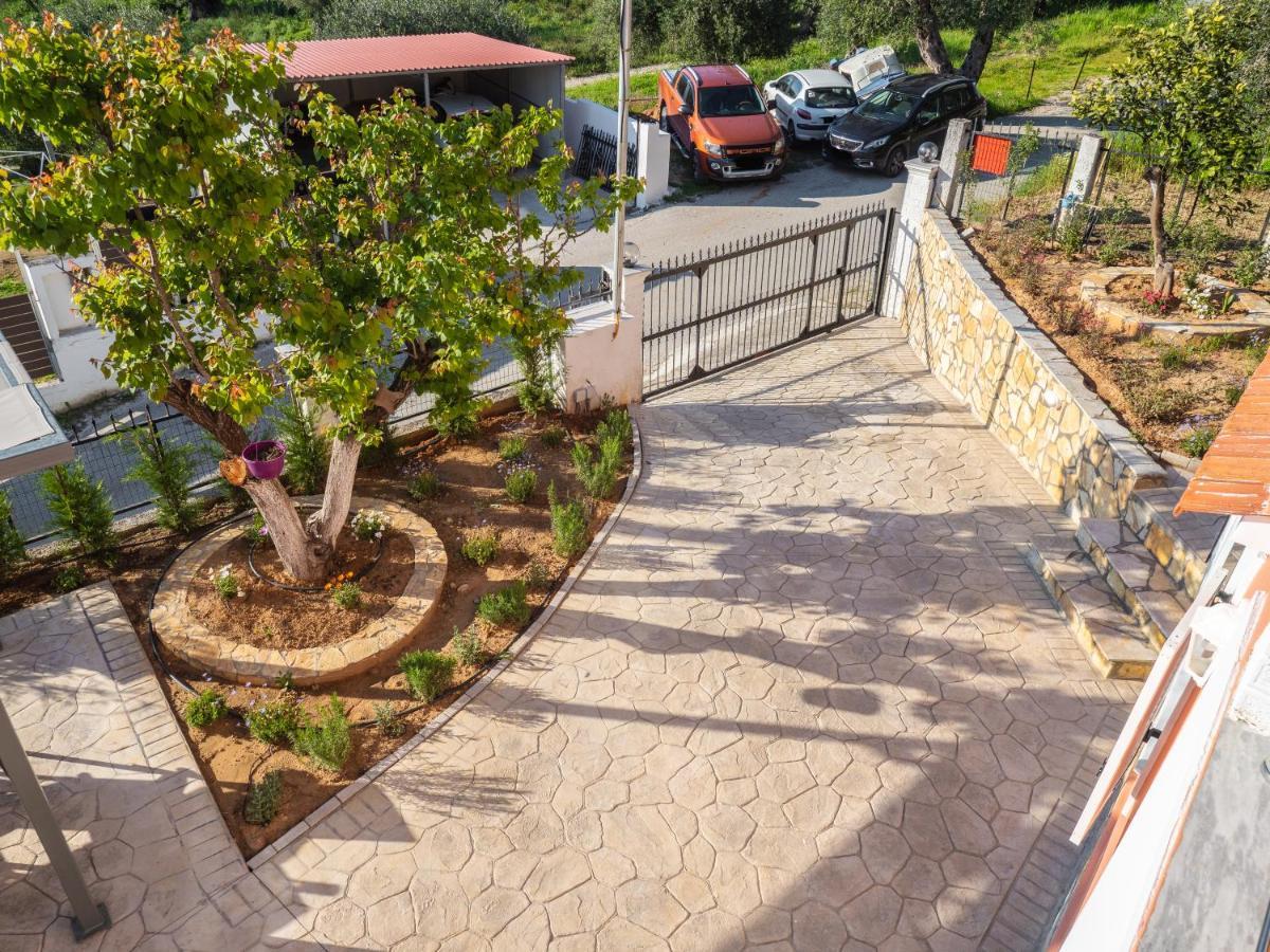 Olea House 2' Walk From The Sea Villa Notos Exteriör bild