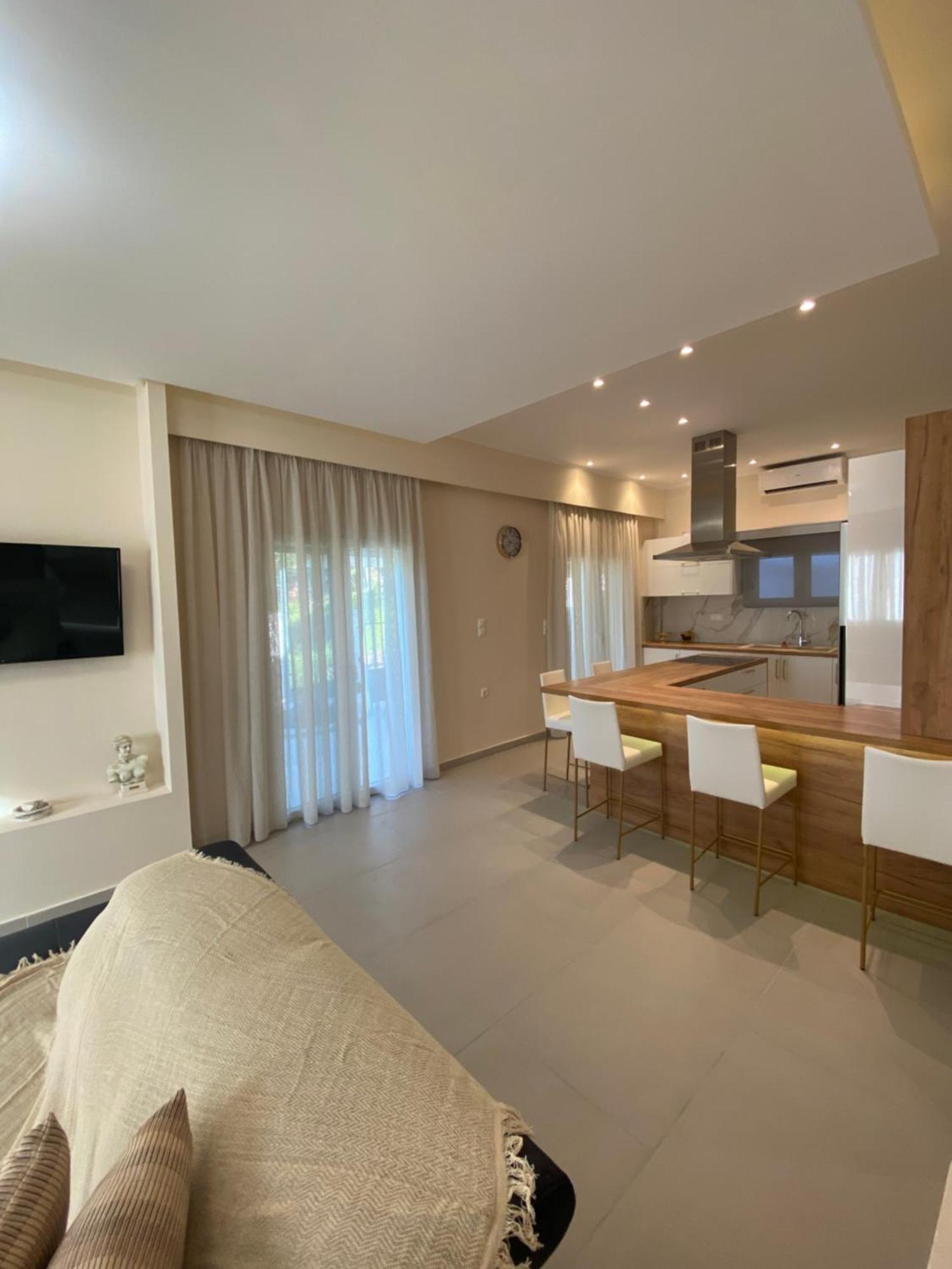 Olea House 2' Walk From The Sea Villa Notos Exteriör bild